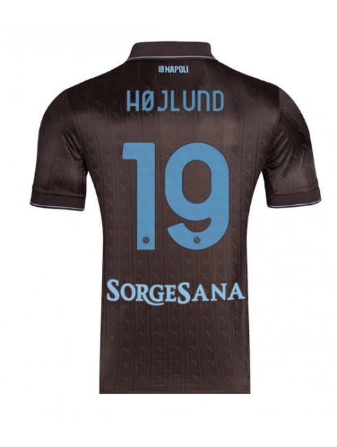 Moški Nogometna dresi replika SSC Napoli Rasmus Hojlund #19 Tretji 2025-26 Kratek rokav Moški Nogometna dresi replika SSC Napoli Rasmus Hojlund #19 Tretji 2025-26 Kratek rokav